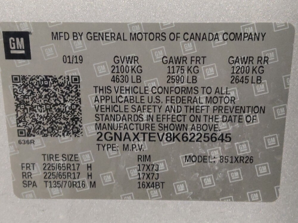 2019 Chevrolet Equinox in Baton Rouge, LA 70816 - 18119681 33