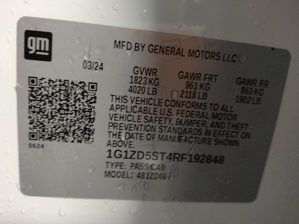 2024 Chevrolet Malibu in Charlotte, NC 28273 - 18119716 33