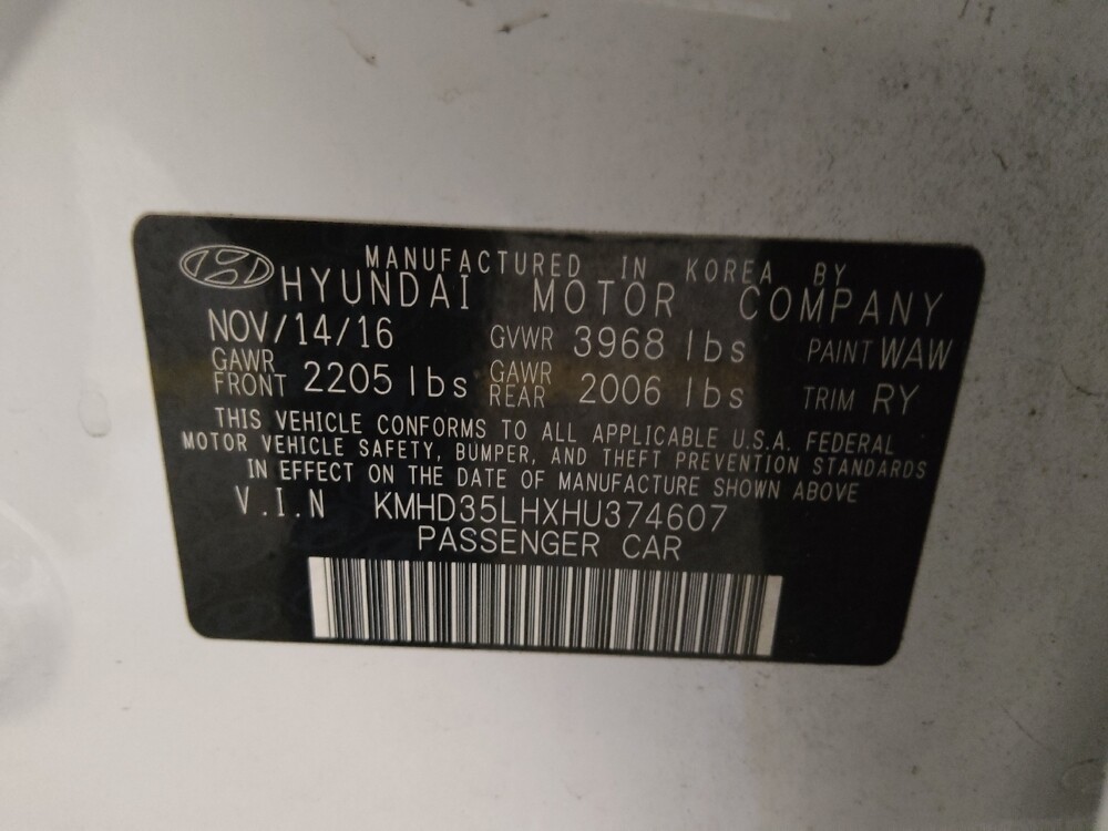 2017 Hyundai Elantra in Lakeland, FL 33815 - 18119720 33