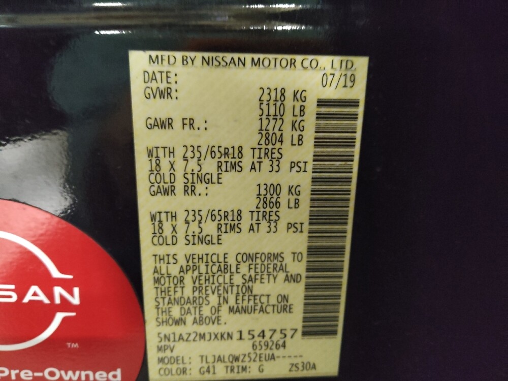 2019 Nissan Murano in Lubbock, TX 79424 - 18119721 33