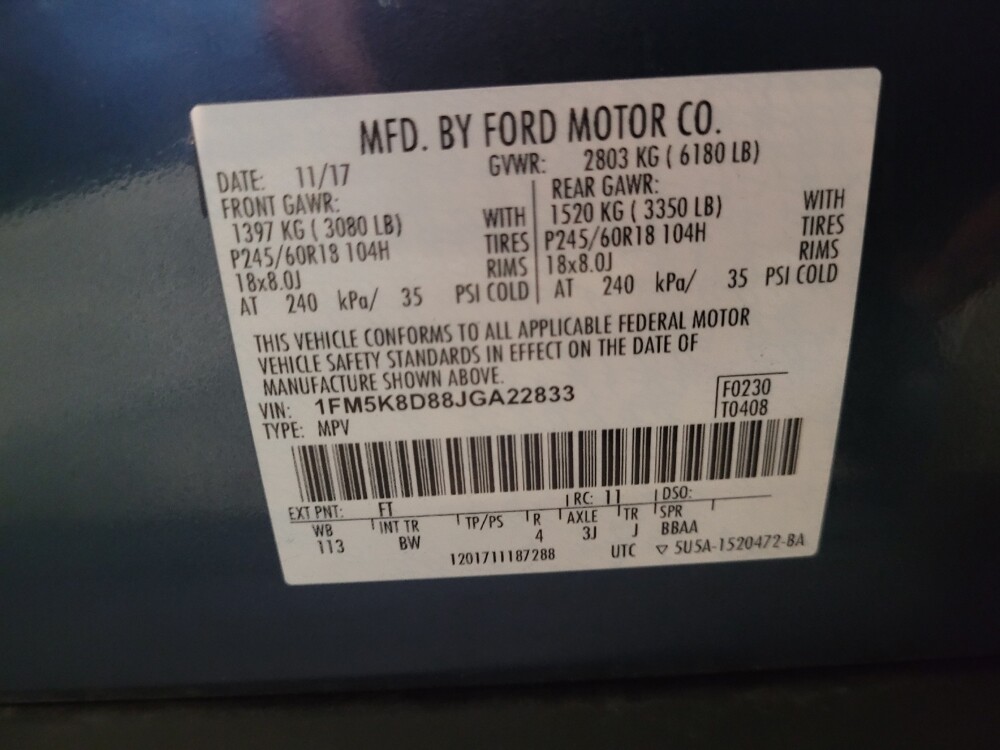 2018 Ford Explorer in Williamstown, NJ 8094 - 18119761 33