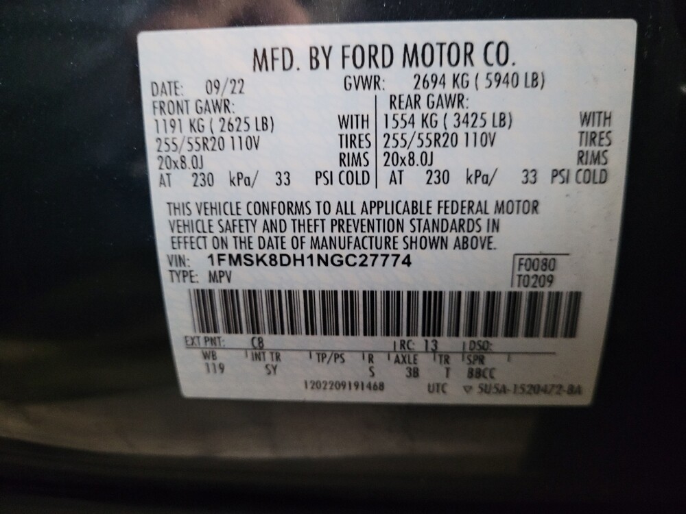 2022 Ford Explorer in Williamstown, NJ 8094 - 18119762 33