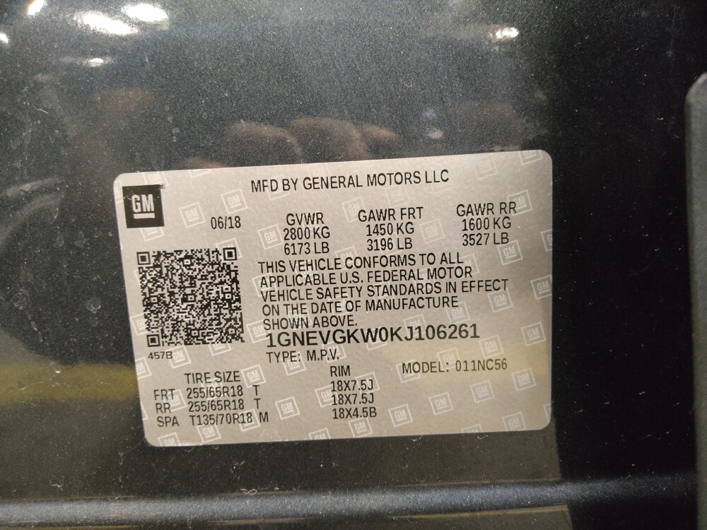 2019 Chevrolet Traverse in Tampa, FL 33619 - 18119768 33