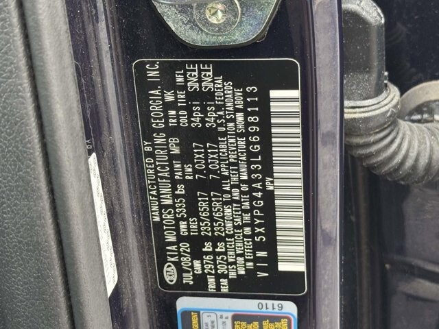 2020 Kia Sorento in Winchester, VA 22602 - 18119806 30