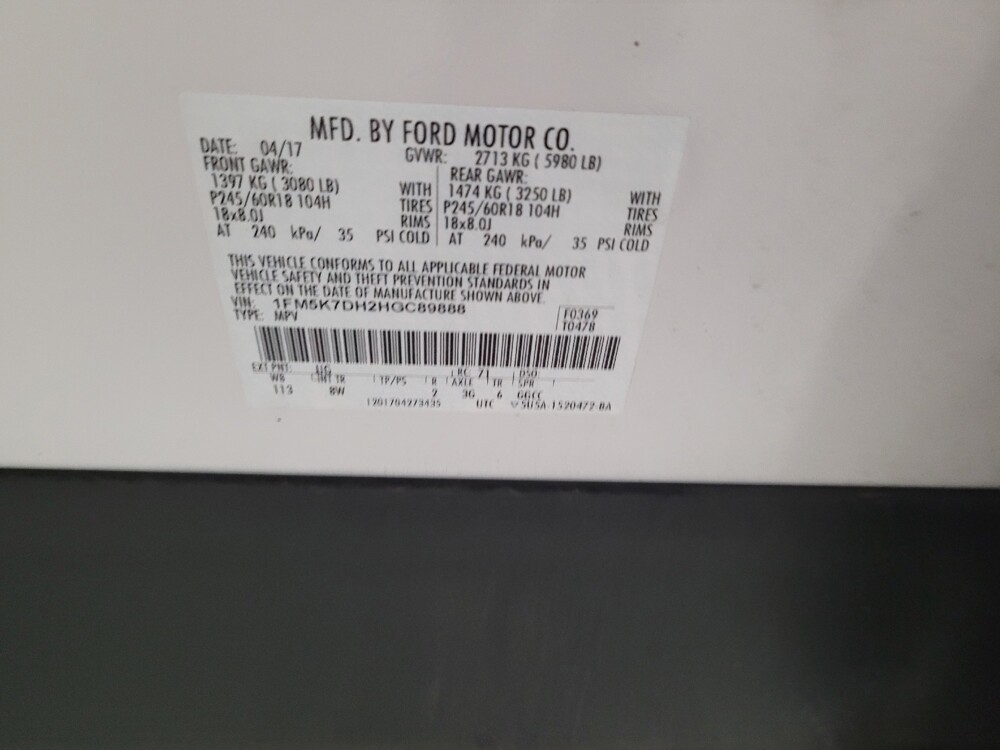 2017 Ford Explorer in Torrance, CA 90504 - 18119835 33