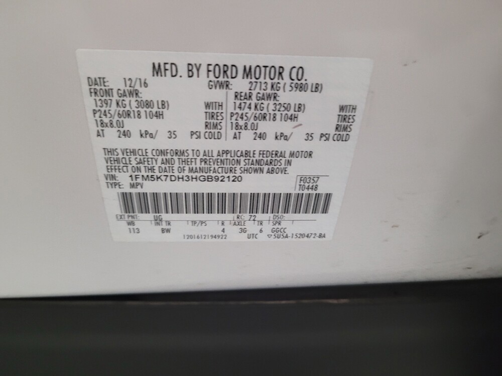 2017 Ford Explorer in Downey, CA 90241 - 18119842 33