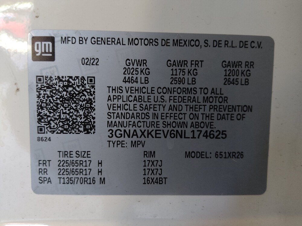 2022 Chevrolet Equinox in Orlando, FL 32808 - 18119850 33