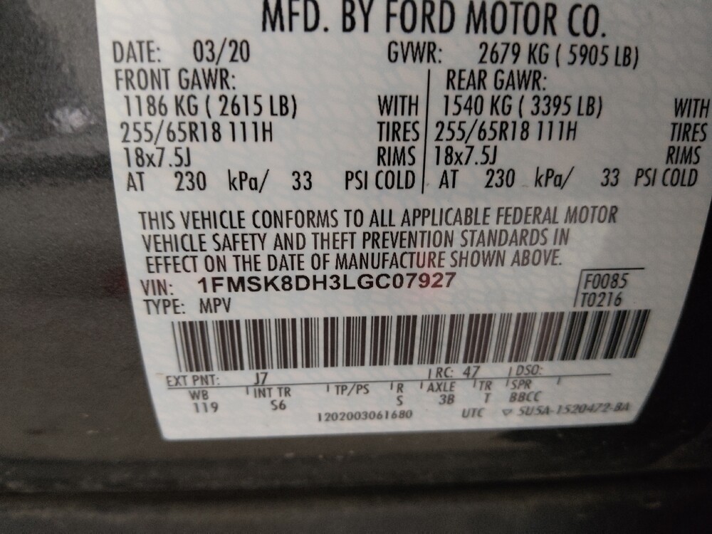 2020 Ford Explorer in Athens, GA 30606 - 18119858 33