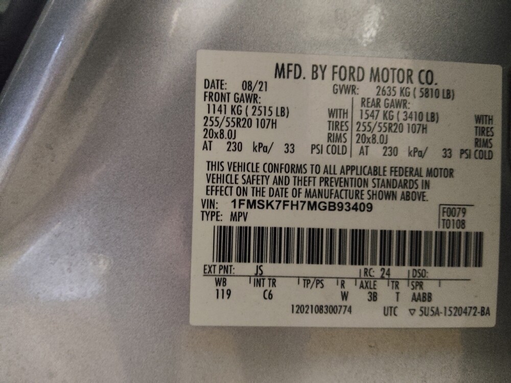 2021 Ford Explorer in Morrow, GA 30260 - 18119862 33