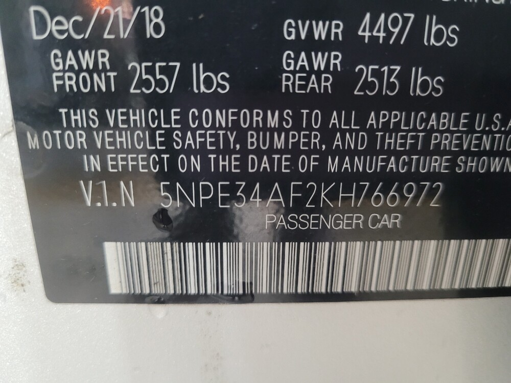 2019 Hyundai Sonata in Pelham, AL 35124 - 18119873 33