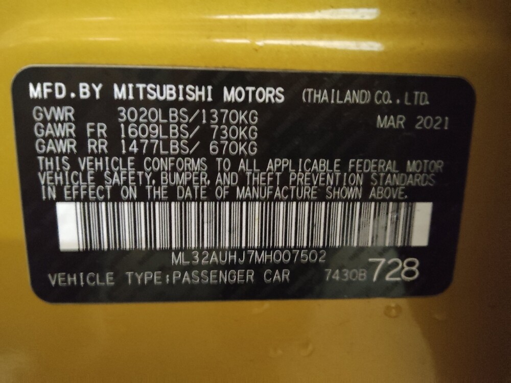 2021 Mitsubishi Mirage in Plano, TX 75074 - 18119883 33
