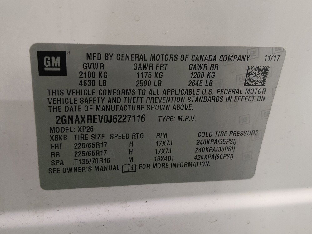 2018 Chevrolet Equinox in Lewisville, TX 75067 - 18119887 33