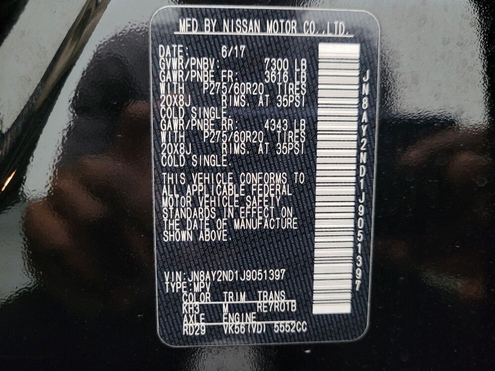 2018 Nissan Armada in Glendale, AZ 85301 - 18119893 33