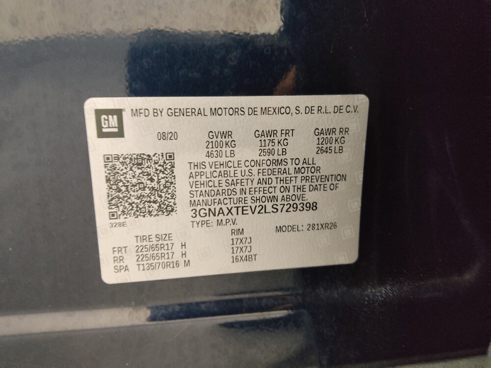 2020 Chevrolet Equinox in Springfield, MO 65807 - 18119901 33