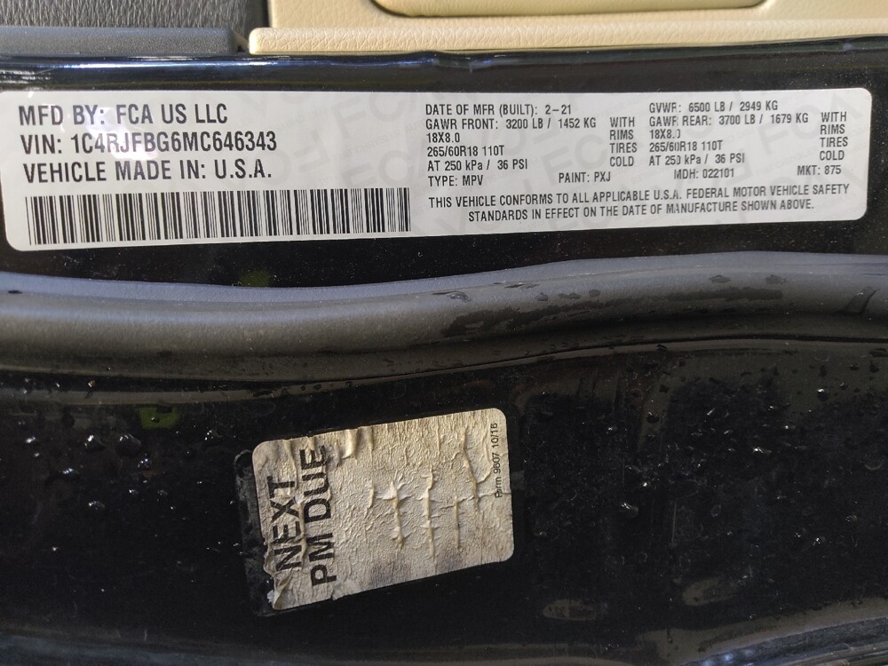 2021 Jeep Grand Cherokee in Fort Myers, FL 33907 - 18119905 33