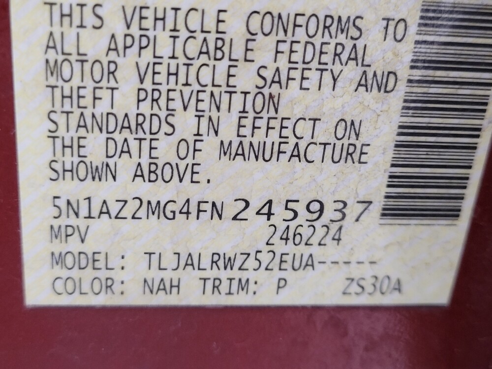 2015 Nissan Murano in Las Vegas, NV 89104 - 18119914 33