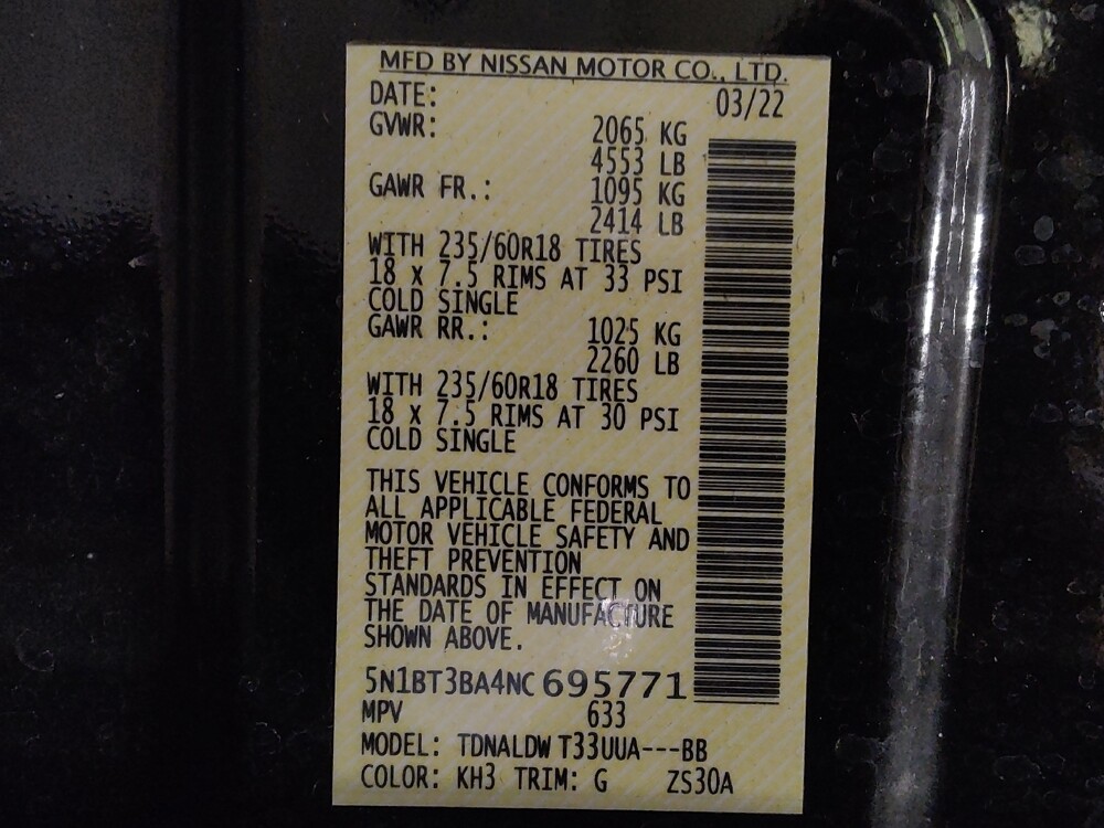 2022 Nissan Rogue in Lauderdale Lakes, FL 33313 - 18119924 33