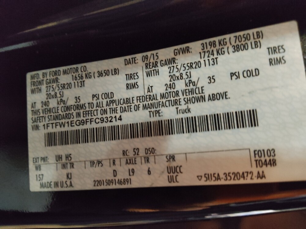 2015 Ford F150 in Charlotte, NC 28273 - 18119935 33