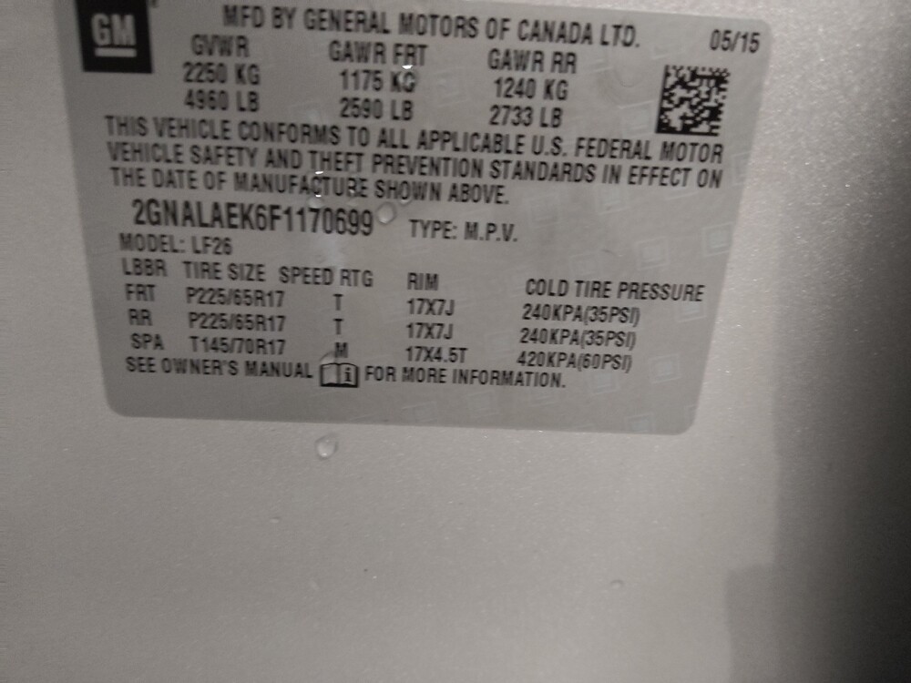 2015 Chevrolet Equinox in Charleston, SC 29414 - 18119945 33