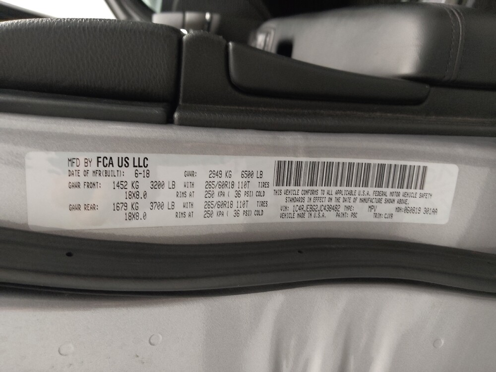 2018 Jeep Grand Cherokee in Lakewood, CO 80215 - 18119950 33