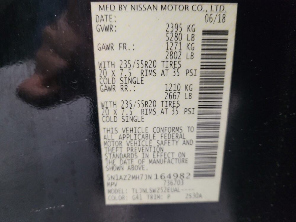 2018 Nissan Murano in Memphis, TN 38115 - 18119954 33