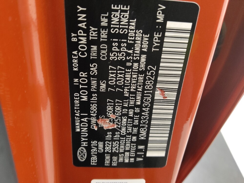 2016 Hyundai Tucson in St. Louis, MO 63136 - 18119987 33