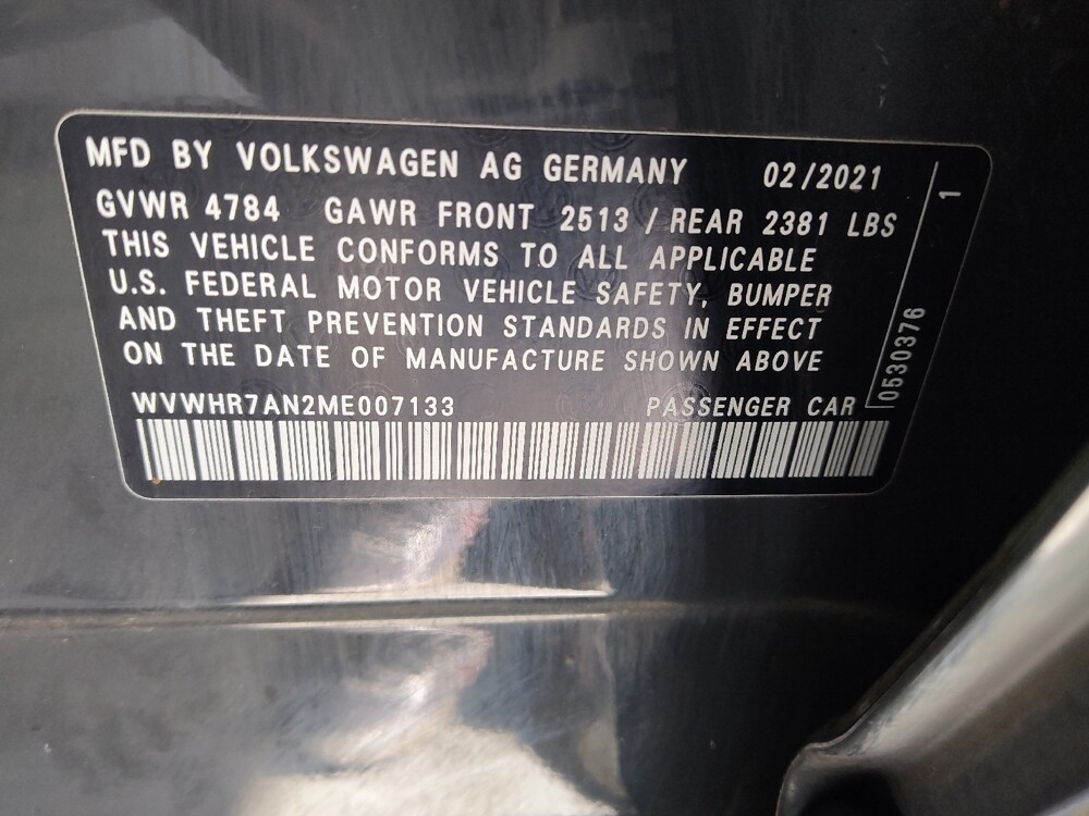 2021 Volkswagen Arteon in Athens, GA 30606 - 18119991 33