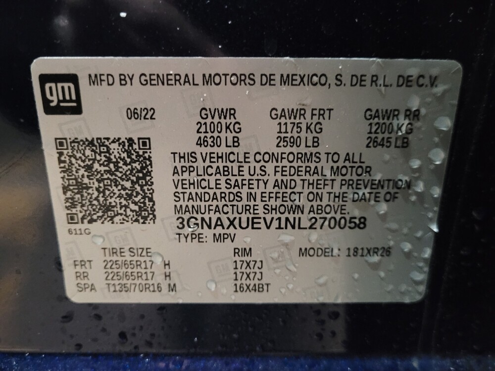 2022 Chevrolet Equinox in Chesapeake, VA 23320 - 18119999 33