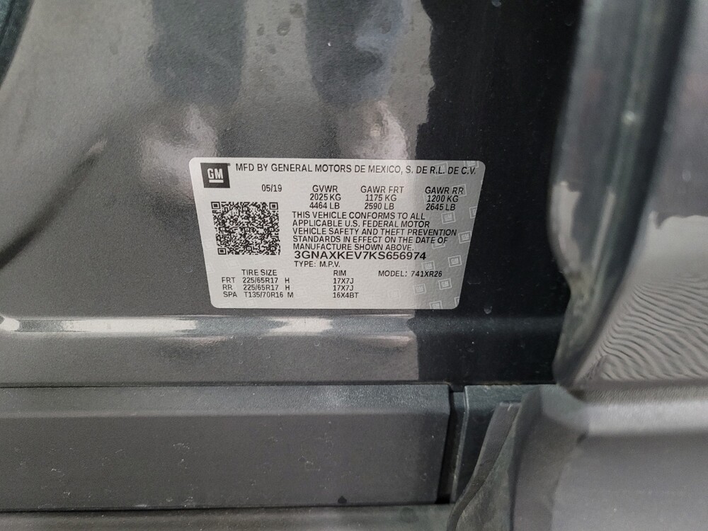 2019 Chevrolet Equinox in Pittsburgh, PA 15236 - 18120007 33