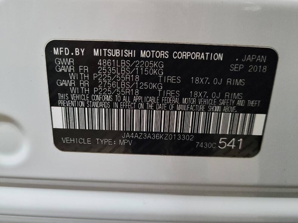 2019 Mitsubishi Outlander in Chesapeake, VA 23320 - 18120012 33