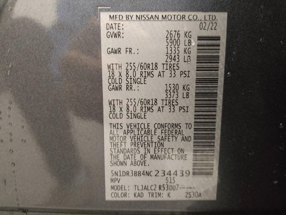 2022 Nissan Pathfinder in Tallahassee, FL 32304 - 18120035 33