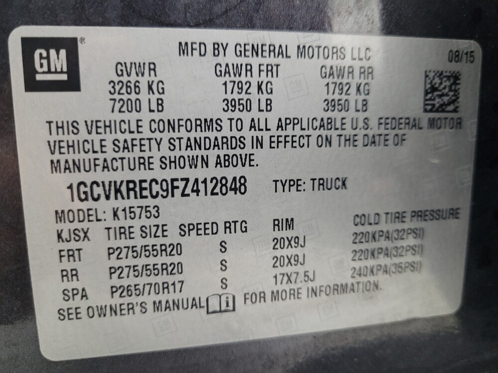 2015 Chevrolet Silverado 1500 in Madison, TN 37115 - 18120078 33