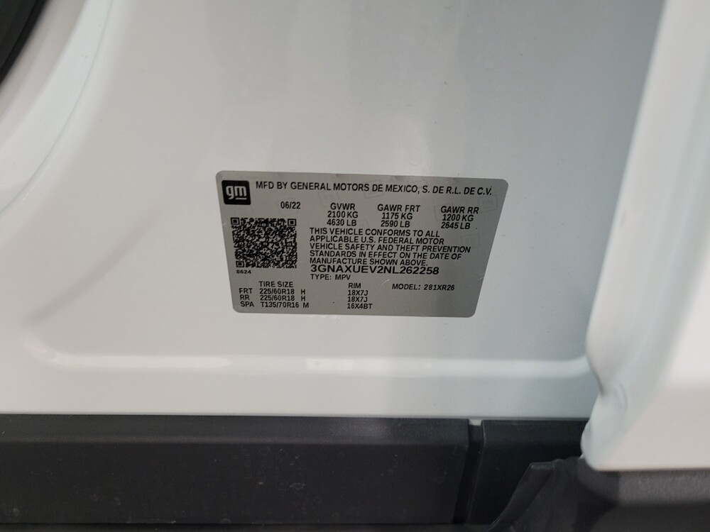 2022 Chevrolet Equinox in Pittsburgh, PA 15236 - 18120093 33