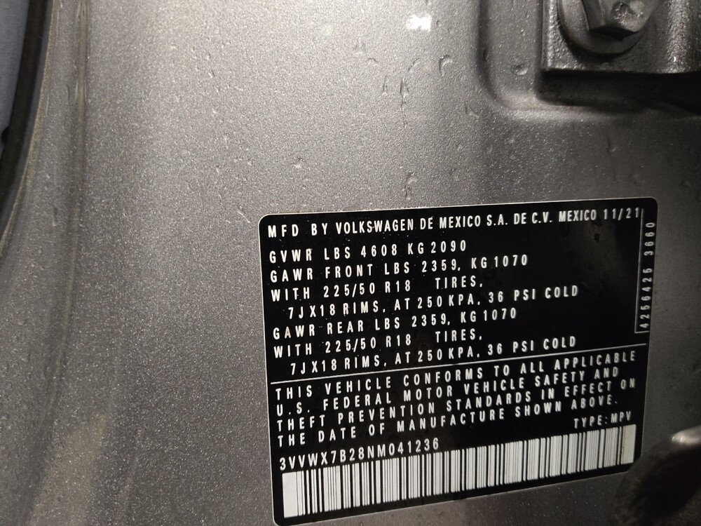 2022 Volkswagen Taos in Tampa, FL 33612 - 18120095 33