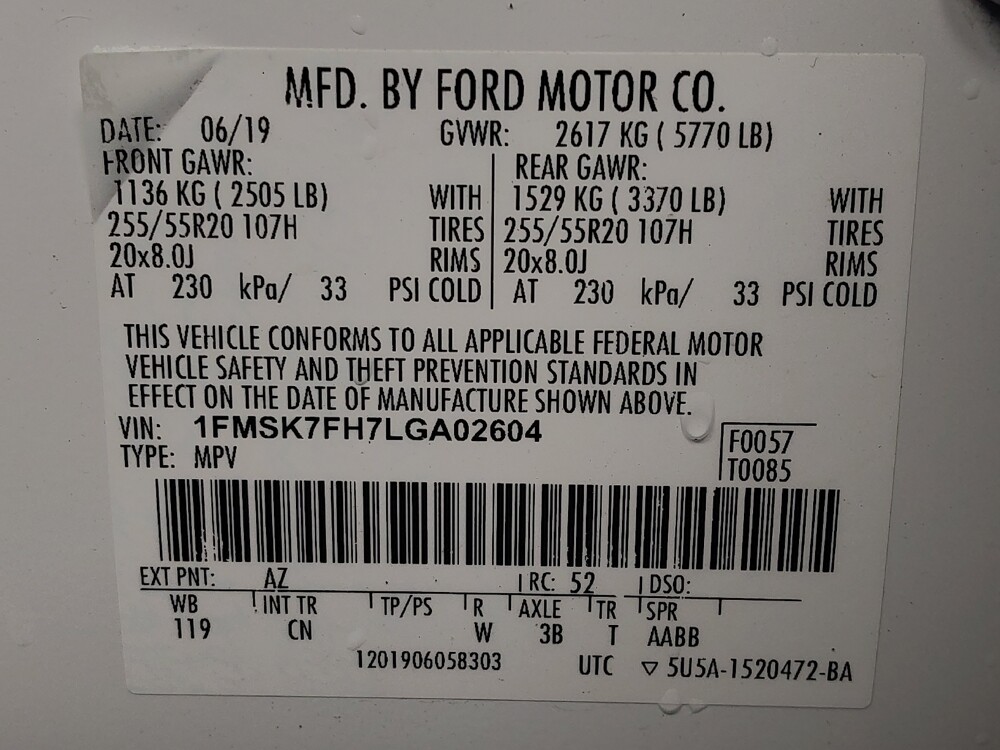 2020 Ford Explorer in Temple, TX 76502 - 18120114 33