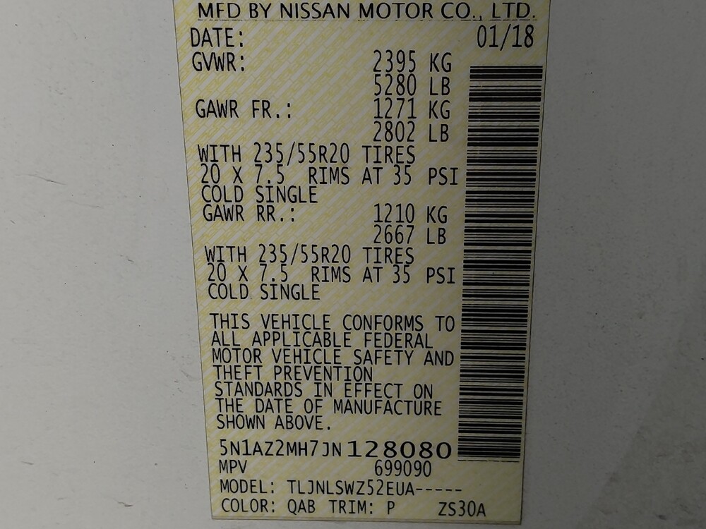 2018 Nissan Murano in Metairie, LA 70006 - 18120117 33