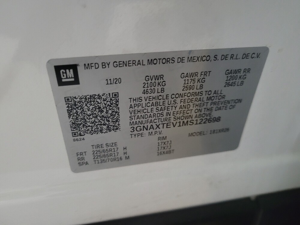 2021 Chevrolet Equinox in Morrow, GA 30260 - 18120123 33