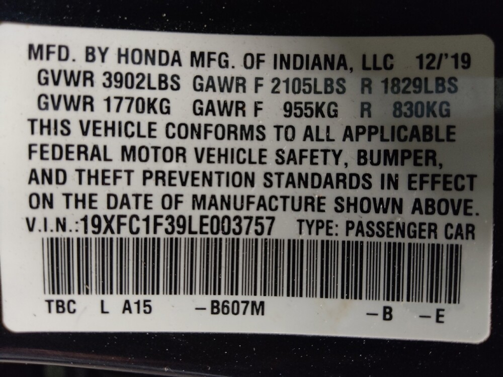 2020 Honda Civic in Live Oak, TX 78233 - 18120134 33