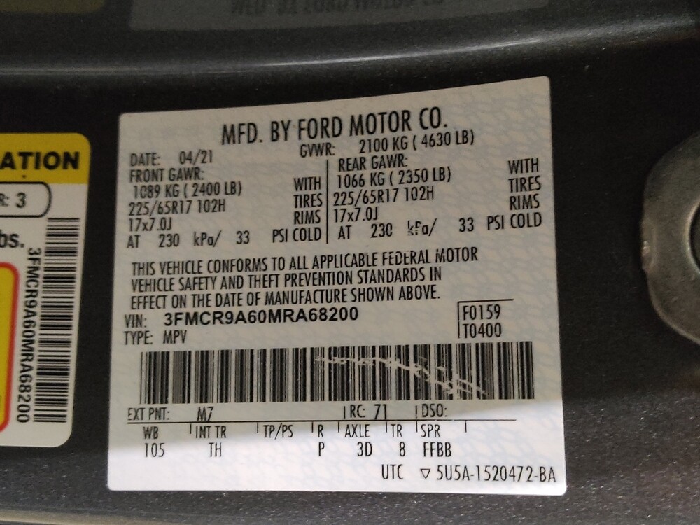 2021 Ford Bronco Sport in Lewisville, TX 75067 - 18120138 33