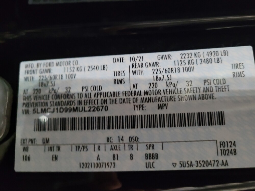 2021 Lincoln Corsair in Glen Burnie, MD 21061 - 18120141 33