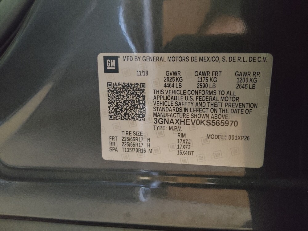 2019 Chevrolet Equinox in Augusta, GA 30907 - 18120155 33