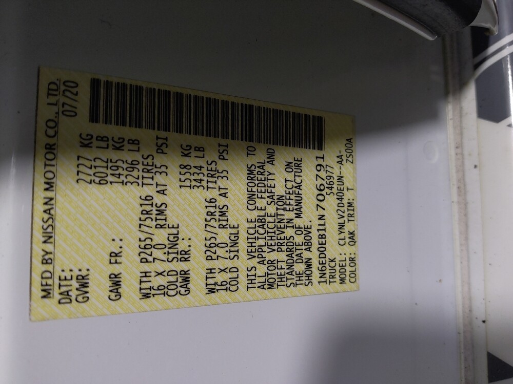 2020 Nissan Frontier in Midlothian, IL 60445 - 18120177 33