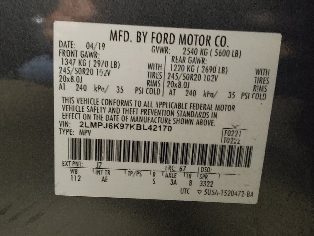 2019 Lincoln Nautilus in Lewisville, TX 75067 - 18120193 33