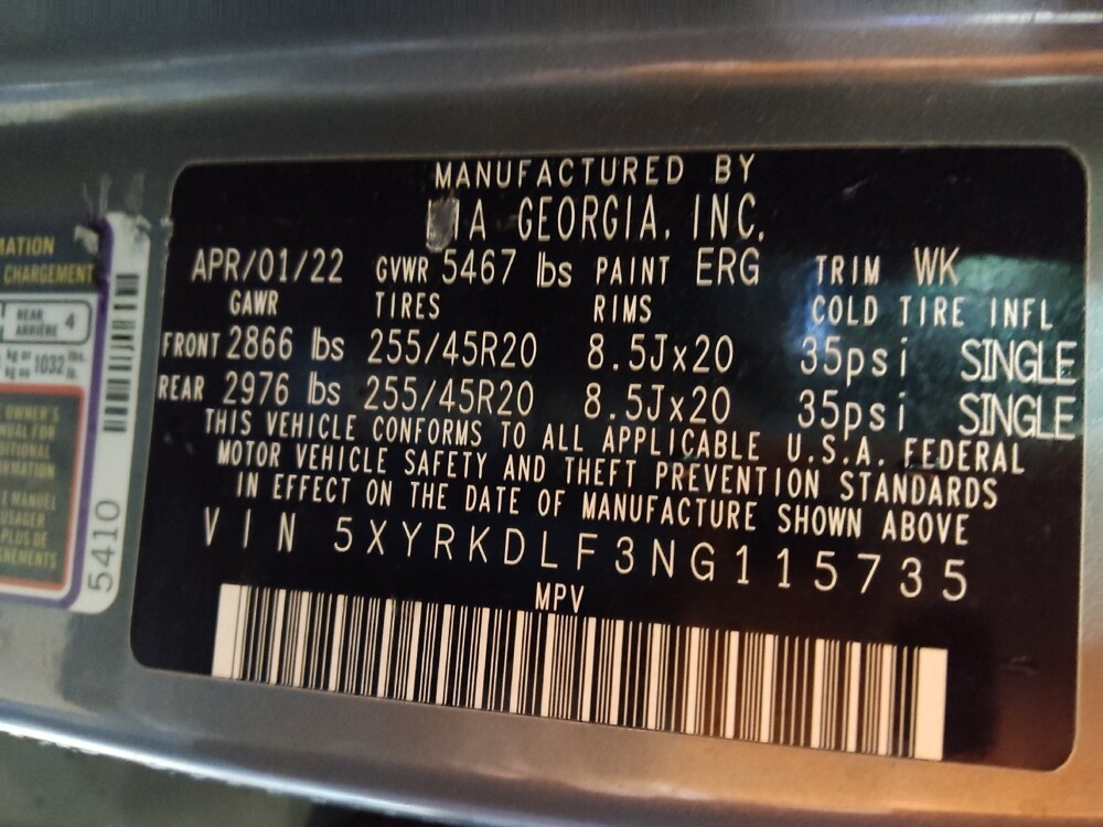 2022 Kia Sorento in Charlotte, NC 28273 - 18120211 33