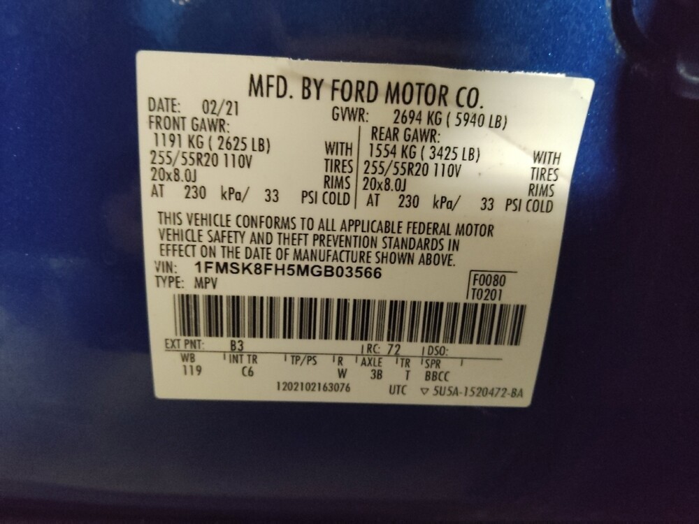 2021 Ford Explorer in Arlington, TX 76011 - 18120220 33