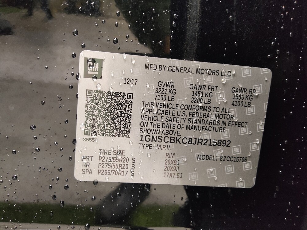 2018 Chevrolet Tahoe in Athens, GA 30606 - 18120223 33