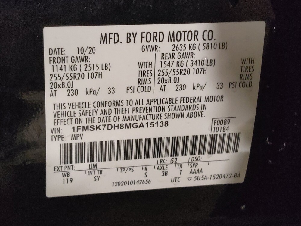 2021 Ford Explorer in Lewisville, TX 75067 - 18120226 33