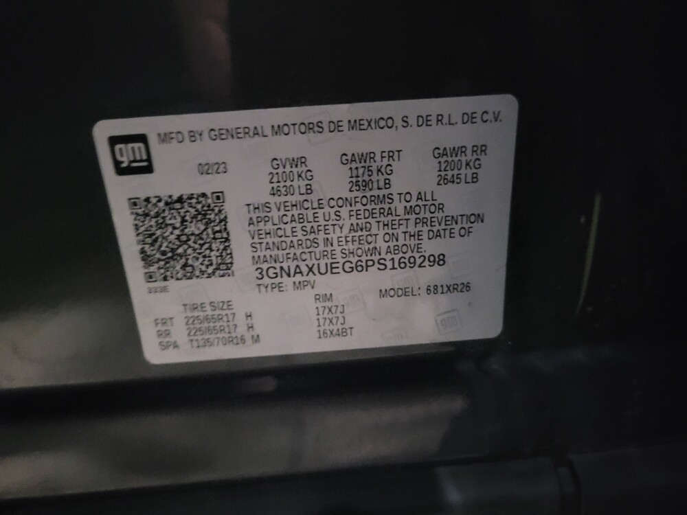 2023 Chevrolet Equinox in New Castle, DE 19720 - 18120236 33