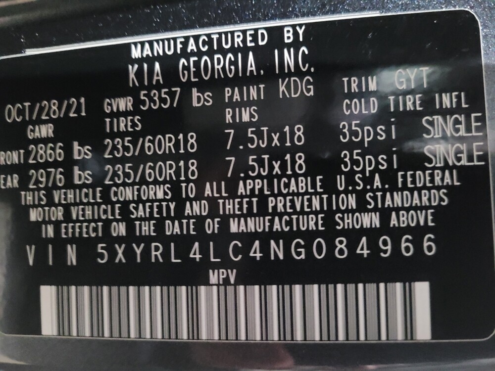 2022 Kia Sorento in Williamstown, NJ 8094 - 18120294 33