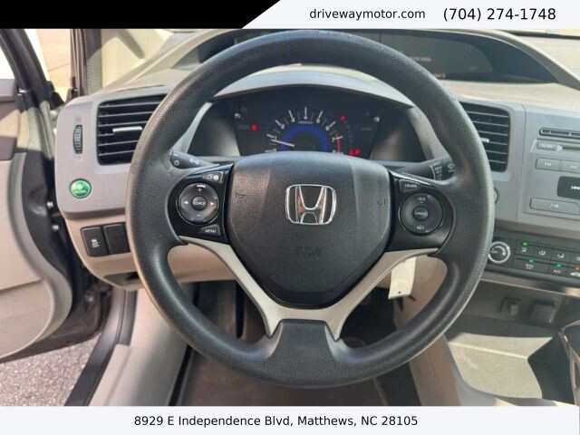 2012 Honda Civic in Matthews, NC 28105 - 18120372 12